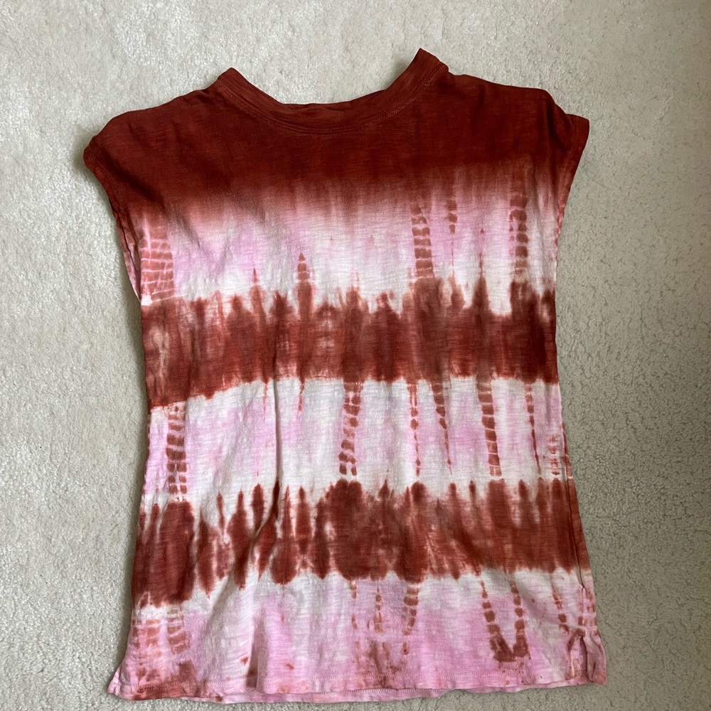 Tie dye muscle tank